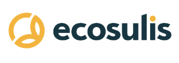 a close up of a logo Ecosulis